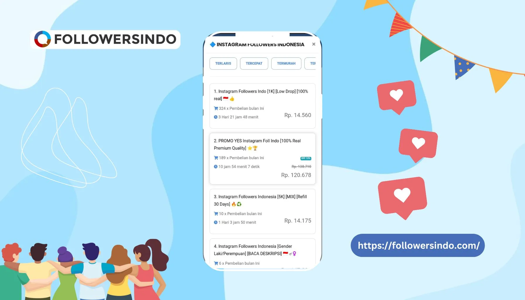 Beli Followers IG Indonesia - Followersindo