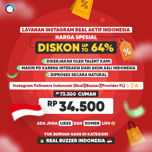 Layanan IG Real Aktif Indonesia