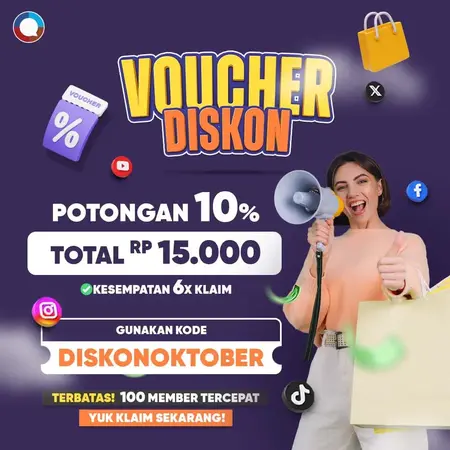 Promo Diskon Voucher Followersindo